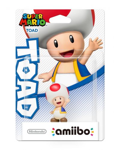 Nintendo Amiibo фигура - Toad [Super Mario Колекция] (Wii U) - 3